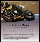 Christian Mende -Horbach-